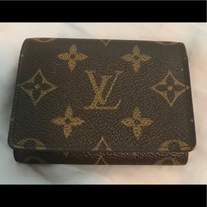 Louis Vuitton (authentic) card holder